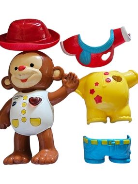 VTech Dress And Discovery Monkey Talking Toy With Some Accessories